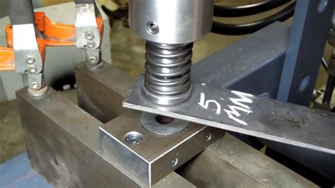 sheet metal punches and dies|sheet metal hole punch die.